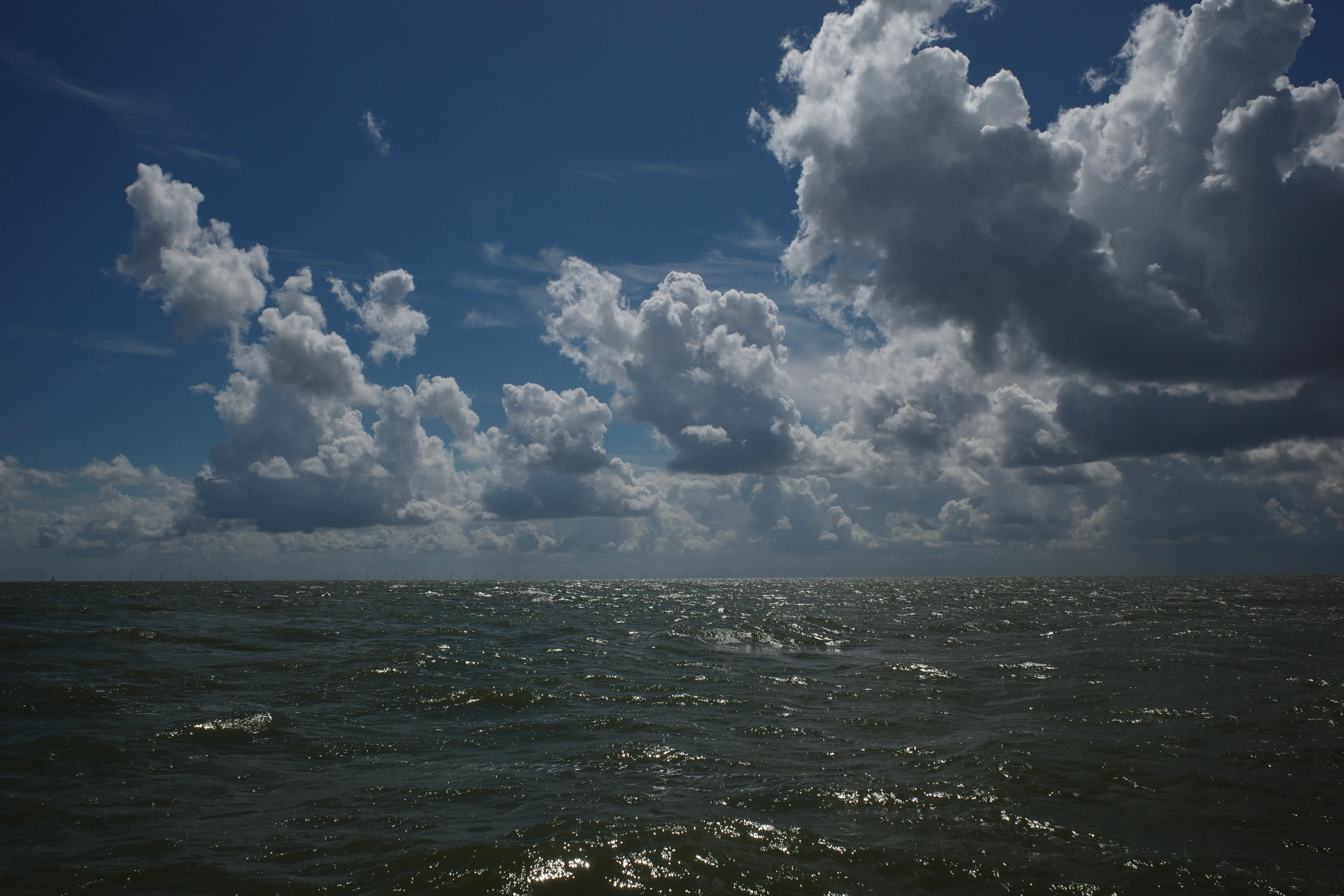 Auf dem IJsselmeer unterwegs nach Enkhuizen.